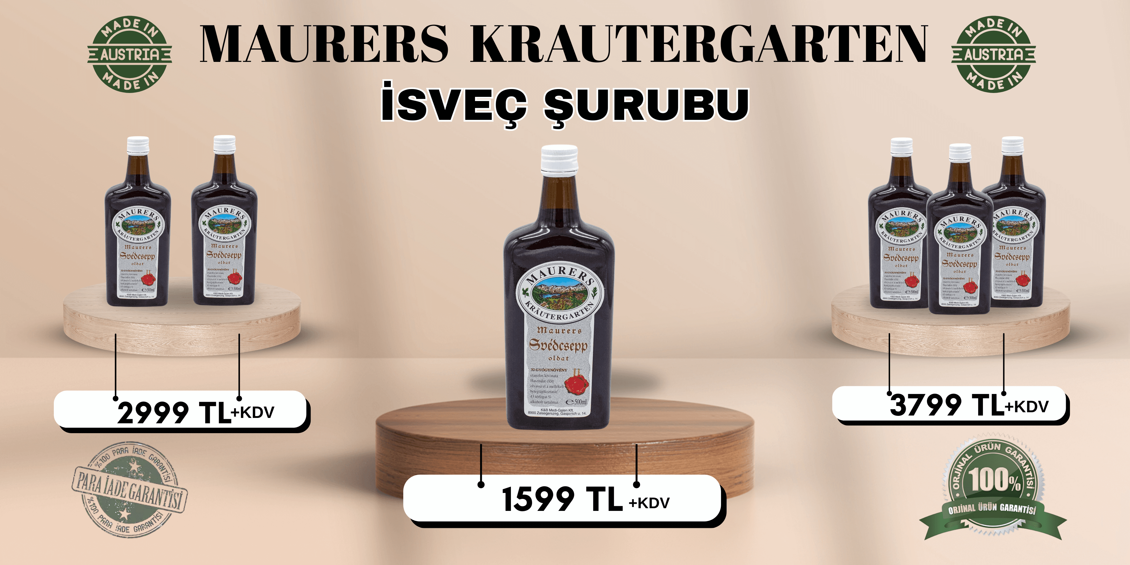 İsveç Şurubu Kampanya Banner